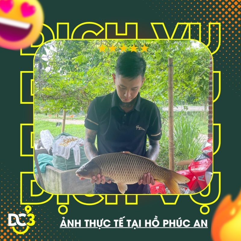 Dịch vụ tiện ích hồ câu Phúc An