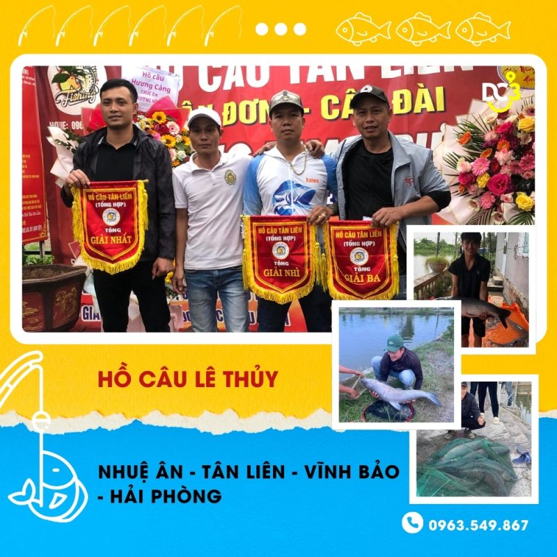 Giới thiệu hồ câu Lệ Thủy