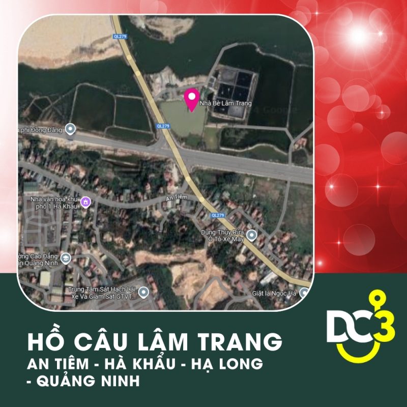 Vị trí Google Map - Hồ câu Lâm Trang