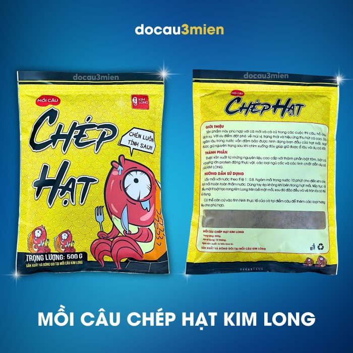Bao bì mồi câu cá chép hạt Kim Long