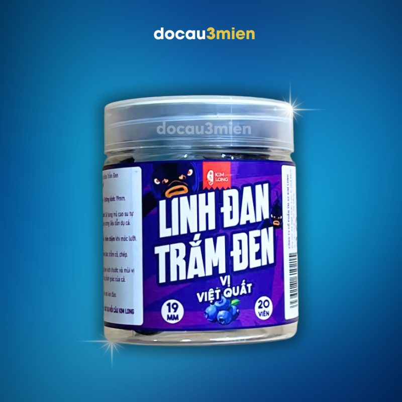 Linh đan trắm đen Kim Long vị việt quất