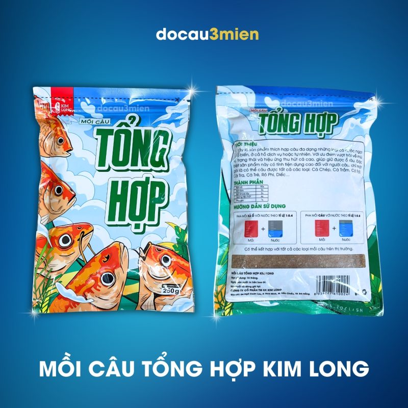 Bao bì mồi câu tổng hợp Kim Long